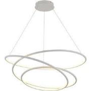 BOA LED Pendel 105W SMD 3000K dimbaar Ã¸900mm wit 3m kabel