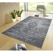 Vintage Laagpolig vloerkleed - Gloria - Mouse - 160 X 230 CM