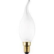 E14 LED Vlam C35 4W Mat wit 2700K Dimbaar