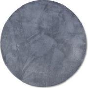 Villeroy & Boch Leon Rond Hoogpolig Vloerkleed Antraciet- 160 CM ROND