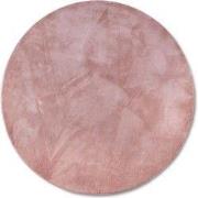 Villeroy & Boch Leon Hoogpolig Rond Vloerkleed Oud roze- 200 CM ROND