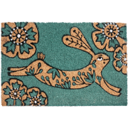 CLARK - Deurmat - Groenblauw - 50 x 80 cm - Kokos