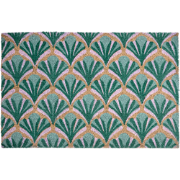 TATALIK - Deurmat - Groen - 40 x 60 cm - Kokosvezel