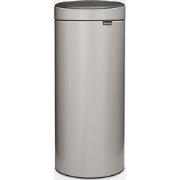 Touch Bin New afvalemmer, 30 liter, kunststof binnenemmer - Soft Grey
