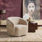 Starfurn - Fauteuil Yara - Beige - 83x85x80 cm