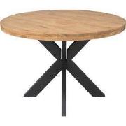 Starfurn - Eettafel Ron - Bruin - 130x130x76 cm