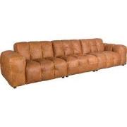 DUTCHBONE Sofa Hackman 4,5-Seater Leather Cognac