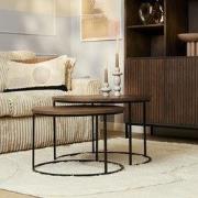 Starfurn - Salontafel Madison - Bruin - 70x70x45 cm