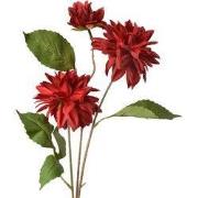 Clayre & Eef Kunstbloem 70 cm Rood Kunststof