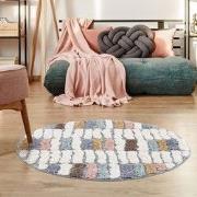 Vloerkleed Focus Patty - Rond - Hoogpolig - Fluffy  - Scandinavisch - ...