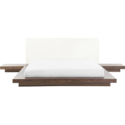 ZEN - Futon tweepersoonsbed - Lichte houtkleur - 160 x 200 cm - MDF