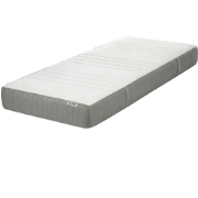 WHISPER - Traagschuimmatras medium - Wit - 90 x 200 cm - Polyester