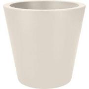 Pot pure straight d50 cm linnen wit