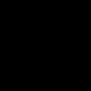Kussen Carlo Calvia Rib Zwart (4 stuks)