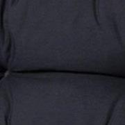 Kussen lounge 73x43 Basic zwart (2 stuks)