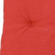 Kussen Kuip hoog 45x96 Panama baksteenrood (4 stuks)