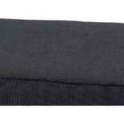 Lounge luxe 73x73 Rib black (2 stuks)