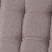 Kussen mona niedrig Panama taupe (4 stuks)