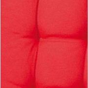 Kussen hoog 50x123 Panama rood (4 stuks)