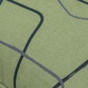 Sierkussen met paspel ca. 50x50 cm Joah sage (4 stuks)