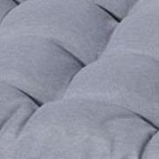 Toscane zitkussen panama lichtgrijs (4 stuks)