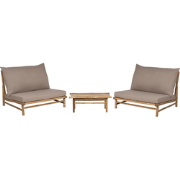 TODI - Loungeset voor 2 - Taupe