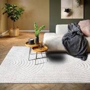 Elle Decoration New York Japandi Vloerkleed Wit- 200x280 CM