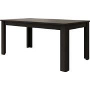 Meubella - Bijou - Eetkamertafel - Zwart - 160x90x73 cm