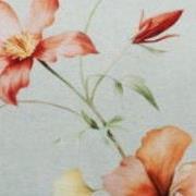 Sierkussen ca. 30x50 cm Florina orange (4 stuks)