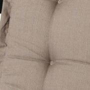 Kussen mona niedrig Basic taupe (4 stuks)