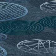 Zitkussen Circle blauw 46 cm x 48 cm (4 stuks)