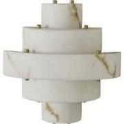 Wandlamp met albastlook SARA