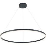 GURI LED pendel Ã¸120cm 90W 3000K zwart dimbaar