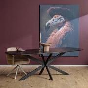 Starfurn Eiken eettafel Ferris | Deens Ovaal 240 cm | Zwart