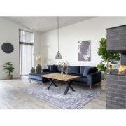 Salontafel 120cm - Naturel Eikenhout - Rechthoekig - Tafel Toulon