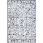 Elle Decoration Saveh Laagpolig Vloerkleed Creme Blauw- 120x160 CM