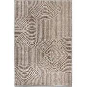 Elle Decoration Japandi Hoogpolig Vloerkleed Beige- 200x280 CM
