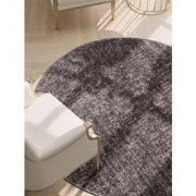 Elle Decoration Brilliance Laagpolig Rond Vloerkleed Bruin- 200 CM RON...