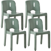 BETIM - Tuinstoel set van 4 - Groen - Polypropyleen