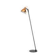 Rotaliana - Luxy Glam F0 Vloerlamp Black/Copper Semi Transparent