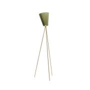 Northern - Oslo Wood Vloerlamp Goud/Olive