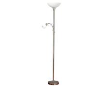 Lindby - Elaina Vloerlamp Nickel/White