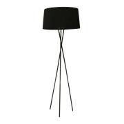 Santa & Cole - Trípode G5 Vloerlamp Black/Black Ribbon