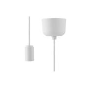 Normann Copenhagen - Geweven Kabel m/Montage 2,5 m White