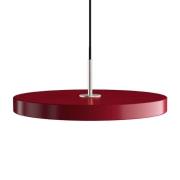 UMAGE - Asteria Hanglamp Ruby Red/Steel Top