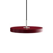 UMAGE - Asteria Mini Hanglamp Ruby Red/Steel Top