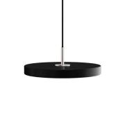 UMAGE - Asteria Mini Hanglamp Black/Steel Top