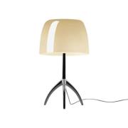 Foscarini - Lumiere Grande Tafellamp E27 Zwart Chroom/Warm Wit