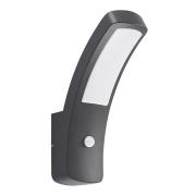 Lindby - Moshe Buiten Wandlamp w/Sensor Dark Grey