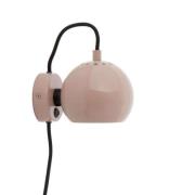 Frandsen - Ball Wandlamp Glossy Nude